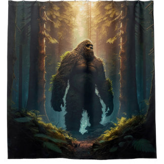 Rideau de douche Bigfoot