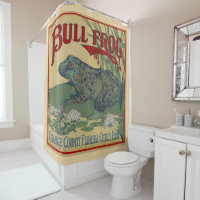 Rideau de douche Bull Frog