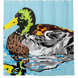 Rideau de douche / Canard