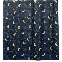 Rideau de douche Ciel Lune Nuit