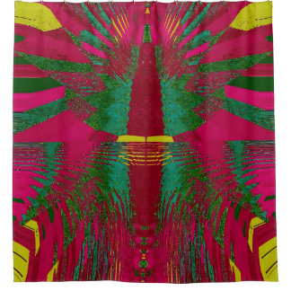 Rideau de douche, Collection Rosalinda Aztec