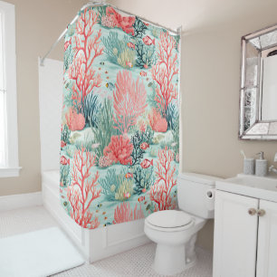 Rideau de douche de Coral Reef