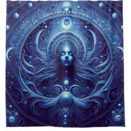 Rideau de douche de minuit