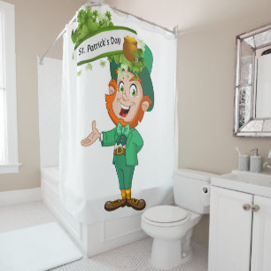 Rideau de douche de Saint Patrick