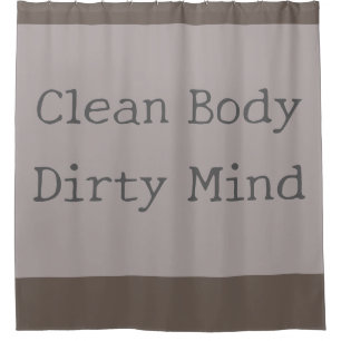 Rideau de douche de salle de bain amusant