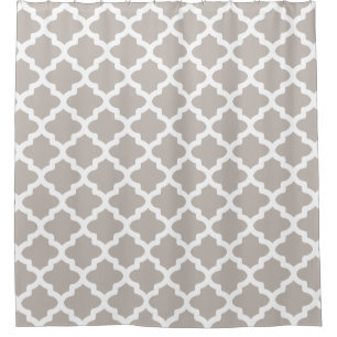 Rideau de douche de salle de bain moderne gris neu