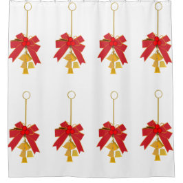 Rideau de douche décoratif de Noël