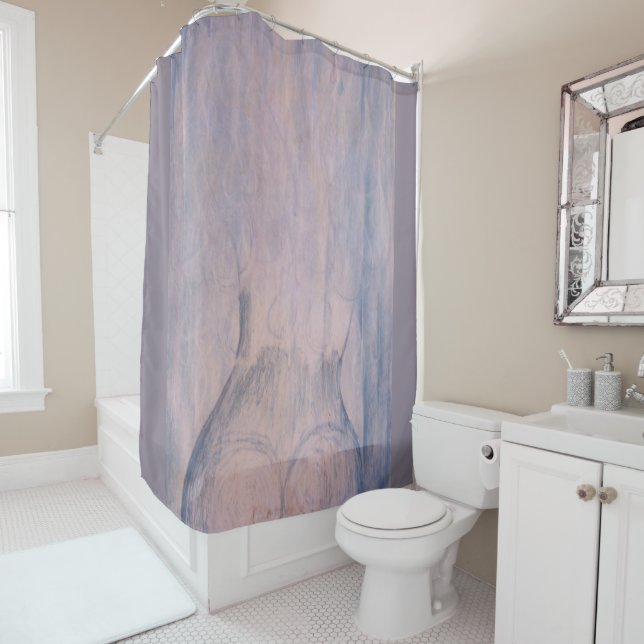 rideau de douche dépouillé | m3galleryStudio (En situation)