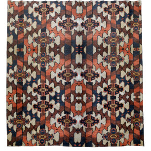rideau de douche design de tapis oriental