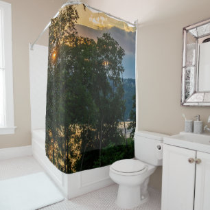 Rideau de douche d'été de la rivière Hudson