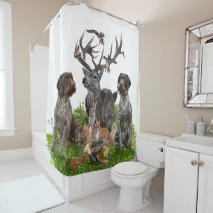 Rideau de douche Deutsch Drahthaar (GWP)