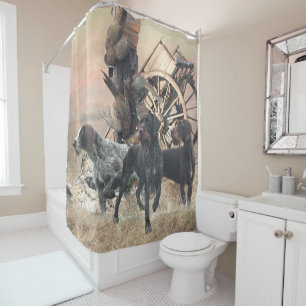 Rideau de douche Deutsch Drahthaar (GWP)
