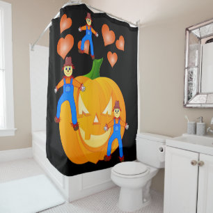 Rideau de douche d'Halloween, Épouvantail