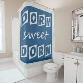 rideau de douche "Dorm Sweet Dorm"