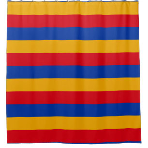 Rideau de douche du drapeau arménien