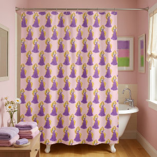 Rideau de douche emmêlé