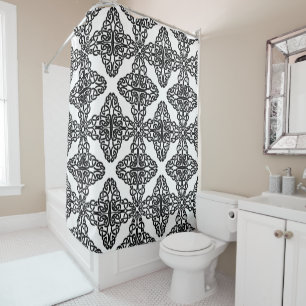 rideau de douche en croix céleste