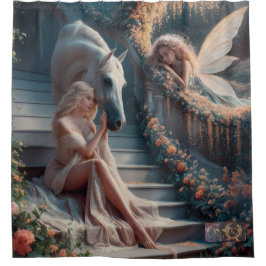 rideau de douche "Ethereal Bond"