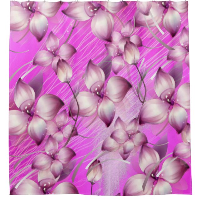 Rideau de douche Floral (Devant)