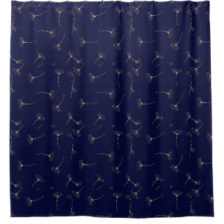 Rideau de douche Ginkgo de la marine