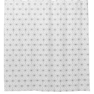 Rideau de douche Hexagon géométrique
