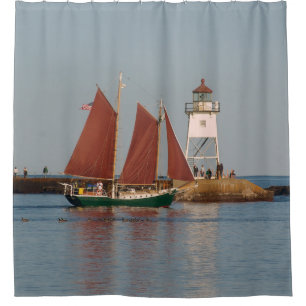 Rideau de douche Hjordis & Grand Marais Light