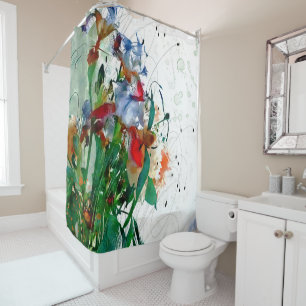 Rideau de douche Irises