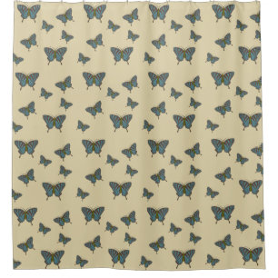 Rideau de douche japonais Swallowtail