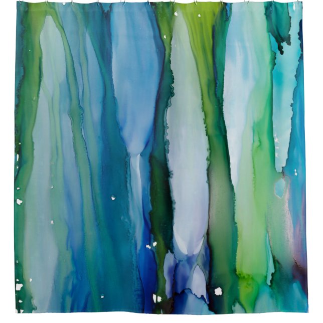 Rideau de douche Lovitude de débordement libre (Devant)