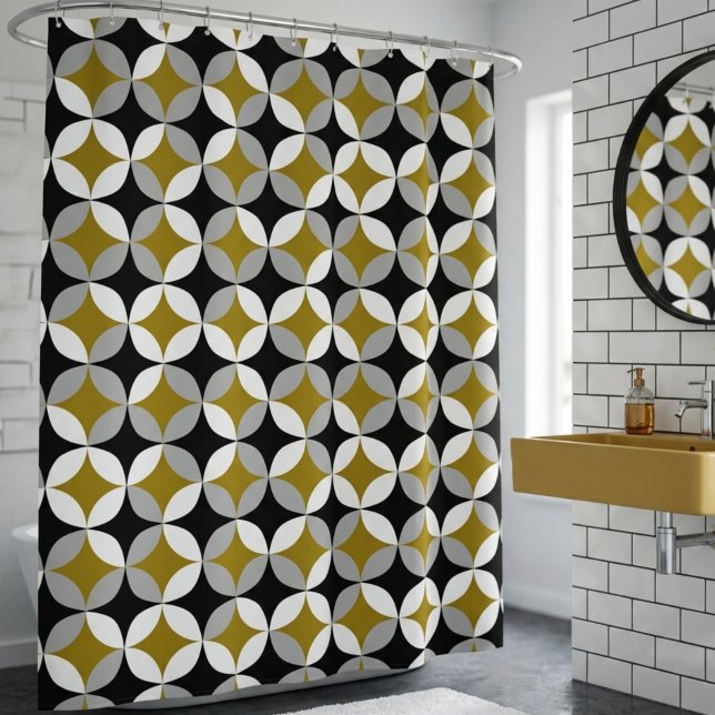 Rideau de douche Midcentury Mod (Créateur téléchargé)