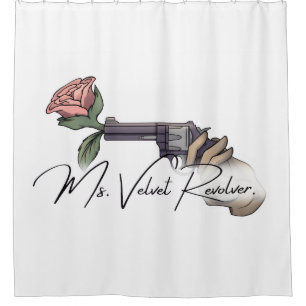 Rideau de douche - Mme Velvet Revolver