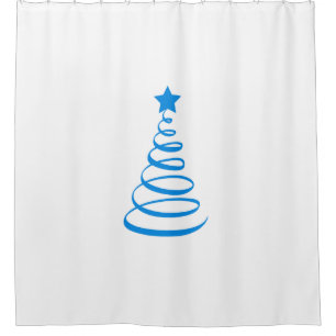 RIDEAU DE DOUCHE "MOD NOËL TREE"
