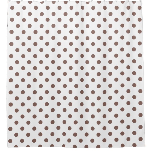 Rideau de douche Motif Brown pointu (Devant)