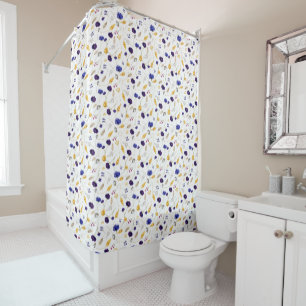 Rideau de douche Motif Fleur sauvage