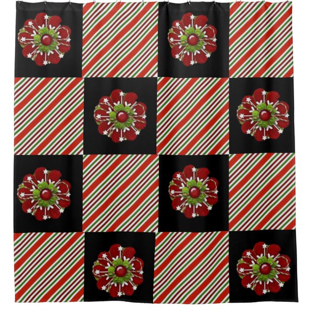 Rideau de douche Noël (Devant)