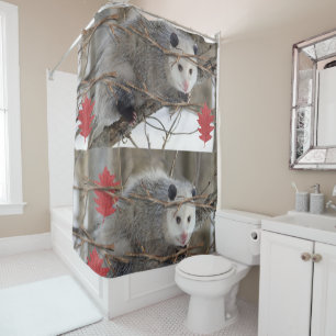 Rideau de douche Opossum Nature