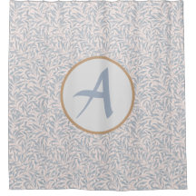 Rideau de douche PERSONNALISÉ INITIAL William Morr