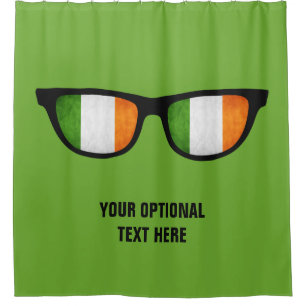 rideau de douche personnalisé Irish Shades