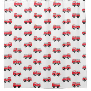 Rideau de douche pour camions pour enfants