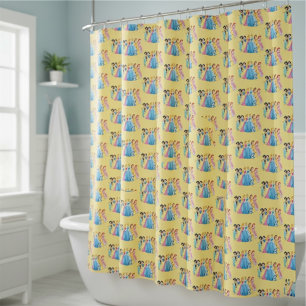 Rideau de douche Princesse