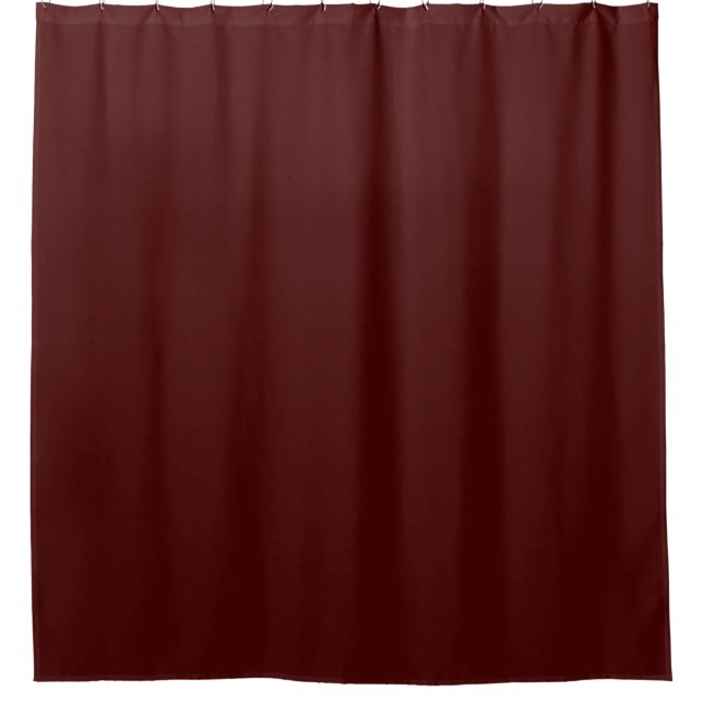 Rideau de douche rouge (Devant)