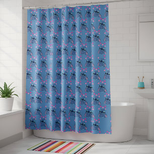Rideau de douche Stitch