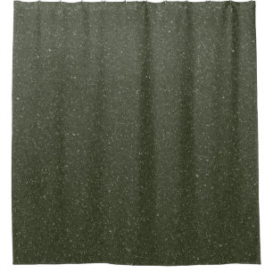 Rideau de douche vert mousse texturé – Personnalis
