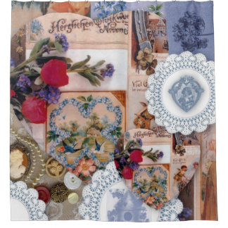 Rideau de douche victorien