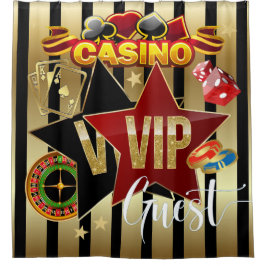 RIDEAU DE DOUCHE VIP Casino
