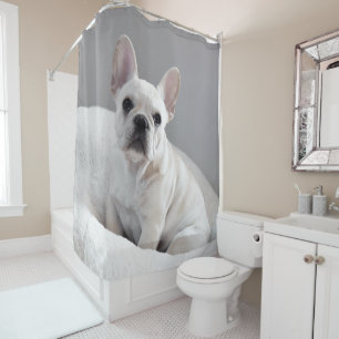 Rideau en douche crème de Frenchie