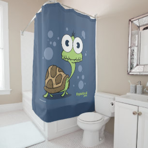 Rideau en douche de tortue (bleu marine BG)