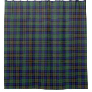 Rideau en douche écossais de tartan de MacLaren de