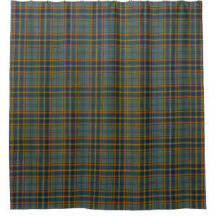 Rideau en douche irlandais de tartan d'Antrim du
