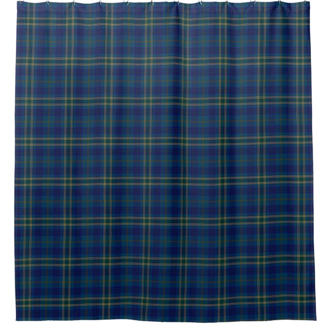 Rideau en douche irlandais de tartan de Fermanagh (Devant)